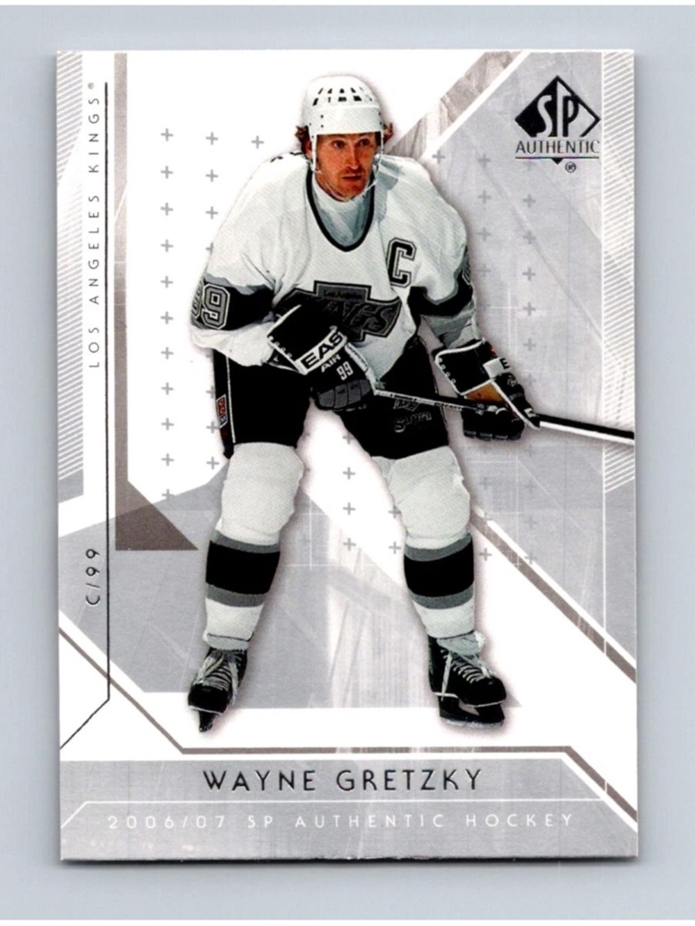 Wayne Gretzky 2006/07 Upper Deck Los Angeles Kings Hockey Card